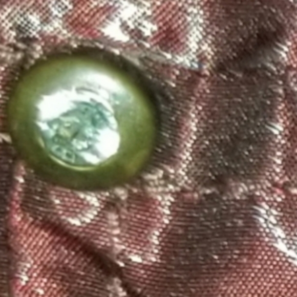 CACHE Metallic Plum Iridescent Crinkled Funky Shawl Womens Jacket. - Picture 9 of 11